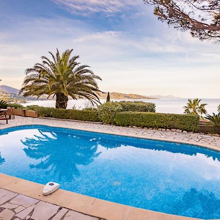 Superbe Villa, Incroyable Vue Mer, Piscine Chauffee, Climatisee Sainte-Maxime Bagian luar foto