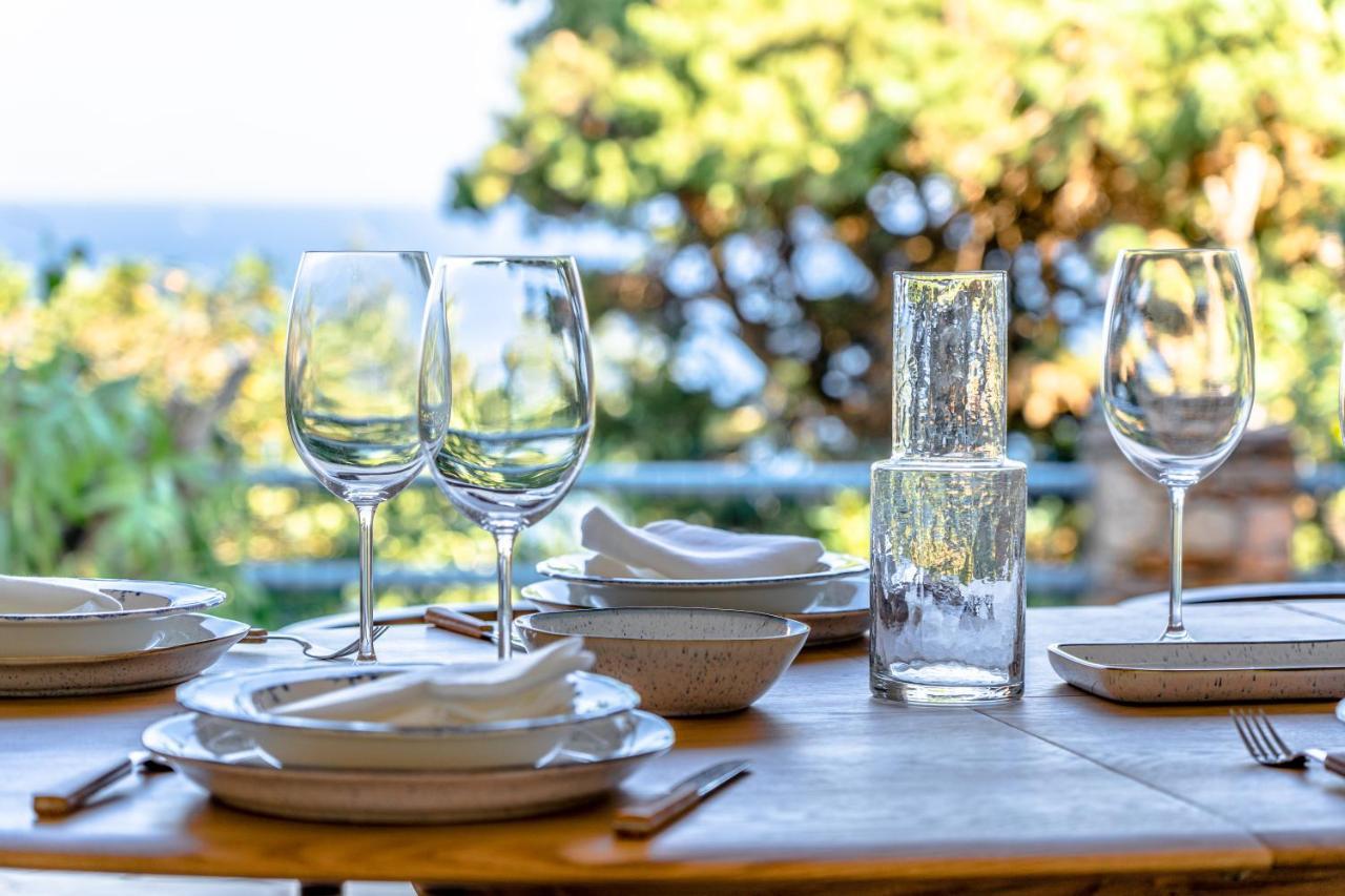 Superbe Villa, Incroyable Vue Mer, Piscine Chauffee, Climatisee Sainte-Maxime Bagian luar foto