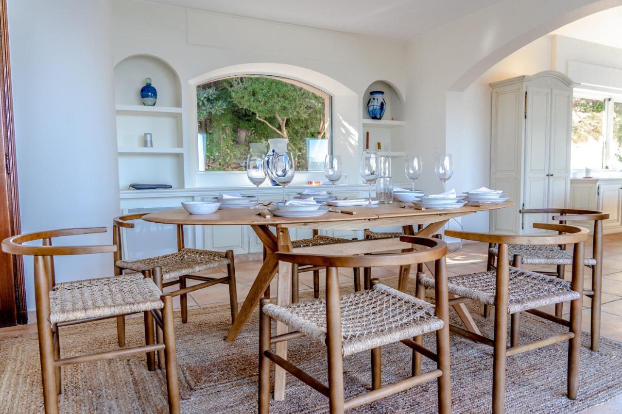 Superbe Villa, Incroyable Vue Mer, Piscine Chauffee, Climatisee Sainte-Maxime Bagian luar foto