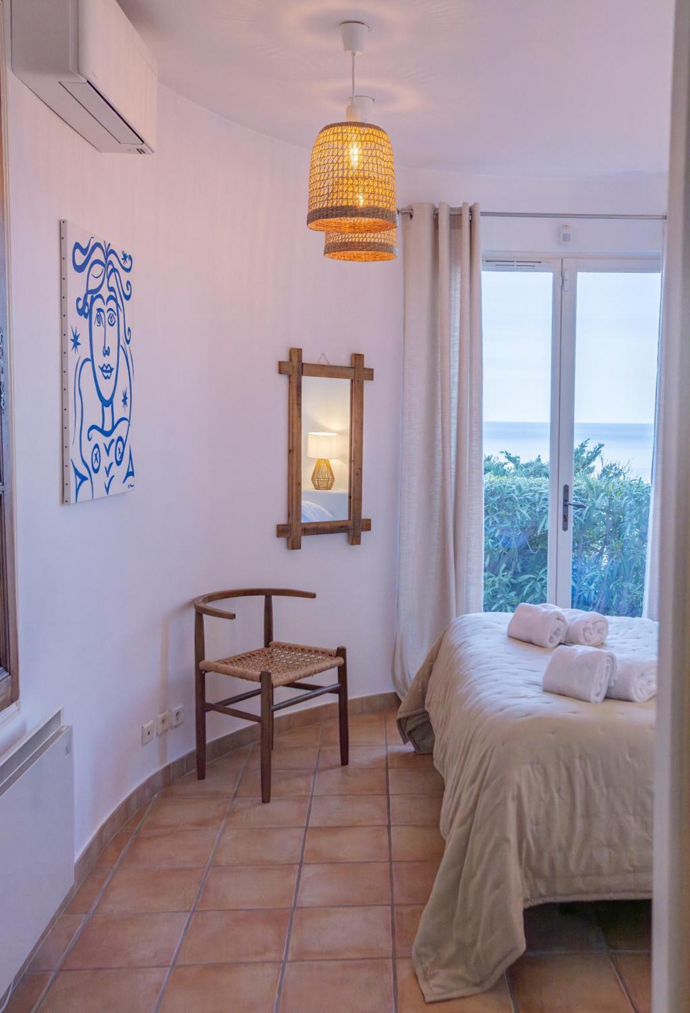 Superbe Villa, Incroyable Vue Mer, Piscine Chauffee, Climatisee Sainte-Maxime Bagian luar foto