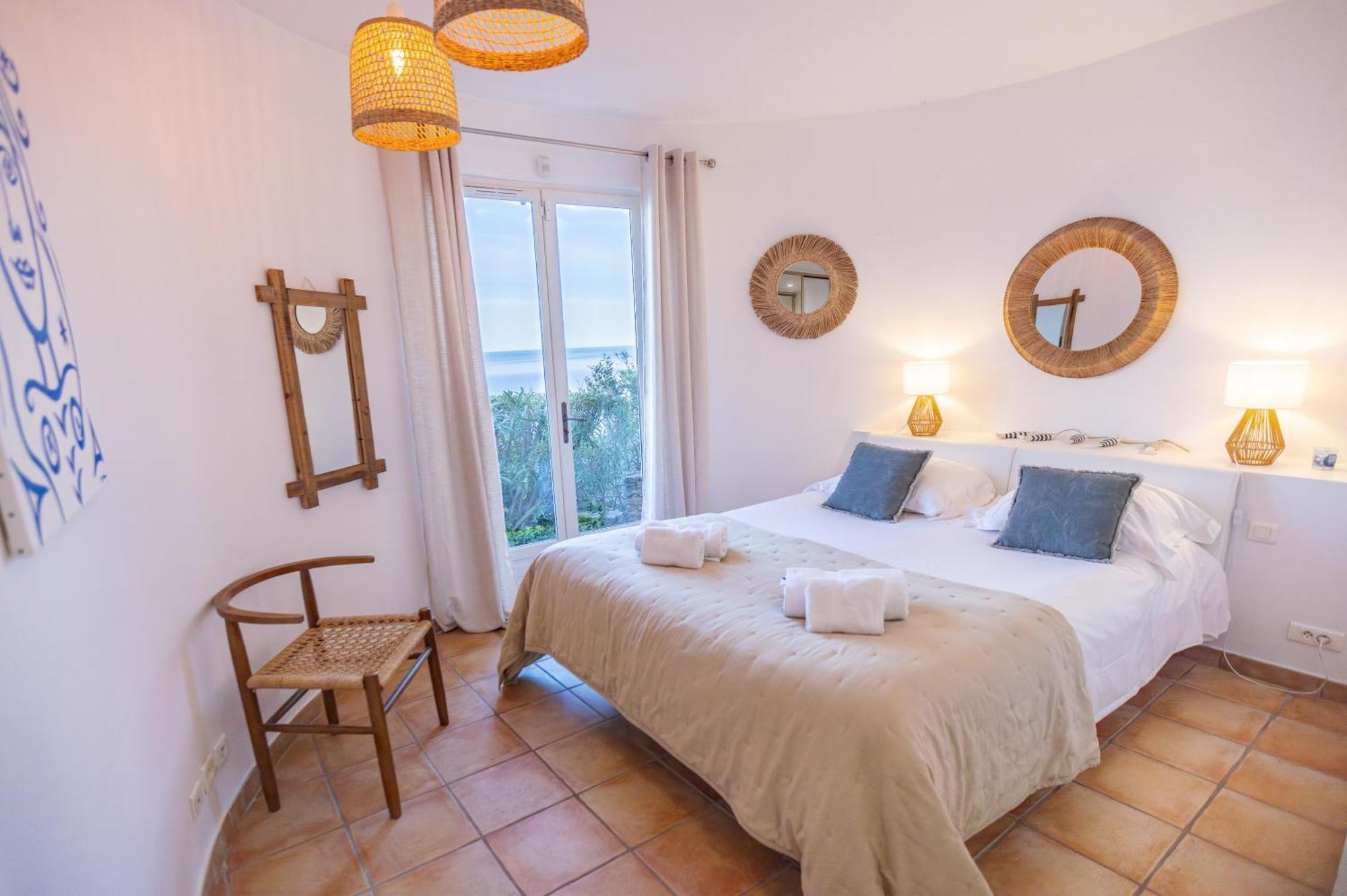 Superbe Villa, Incroyable Vue Mer, Piscine Chauffee, Climatisee Sainte-Maxime Bagian luar foto