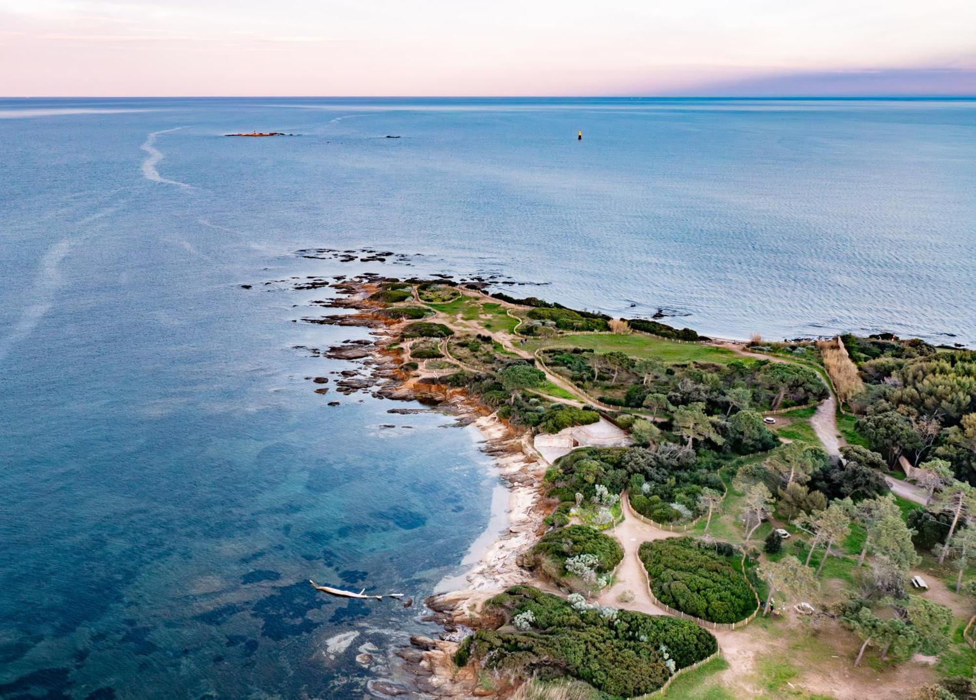 Superbe Villa, Incroyable Vue Mer, Piscine Chauffee, Climatisee Sainte-Maxime Bagian luar foto